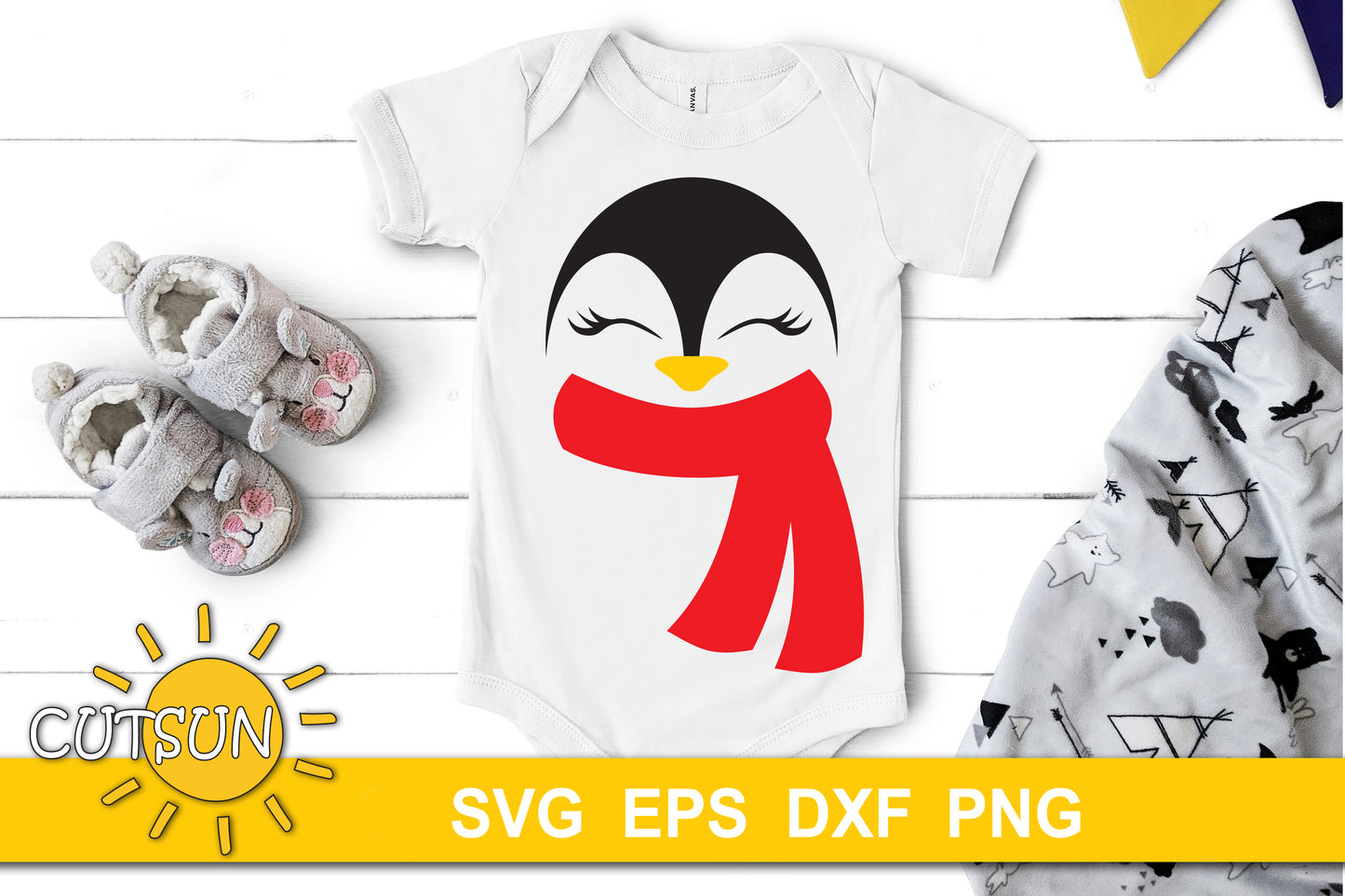 Baby Penguin SVG | Cute penguin SVG