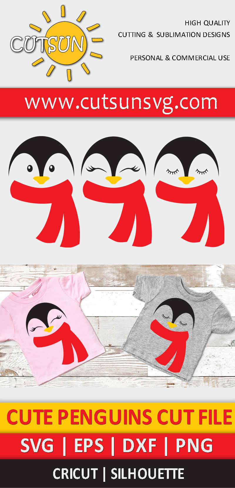 Baby Penguin SVG | Cute penguin SVG