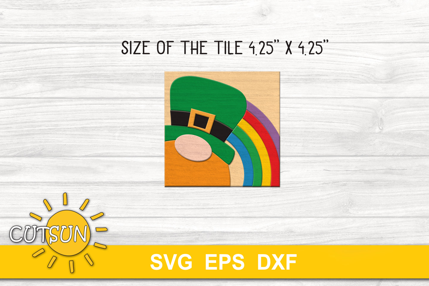 St Patrick's day leaning signs SVG bundle