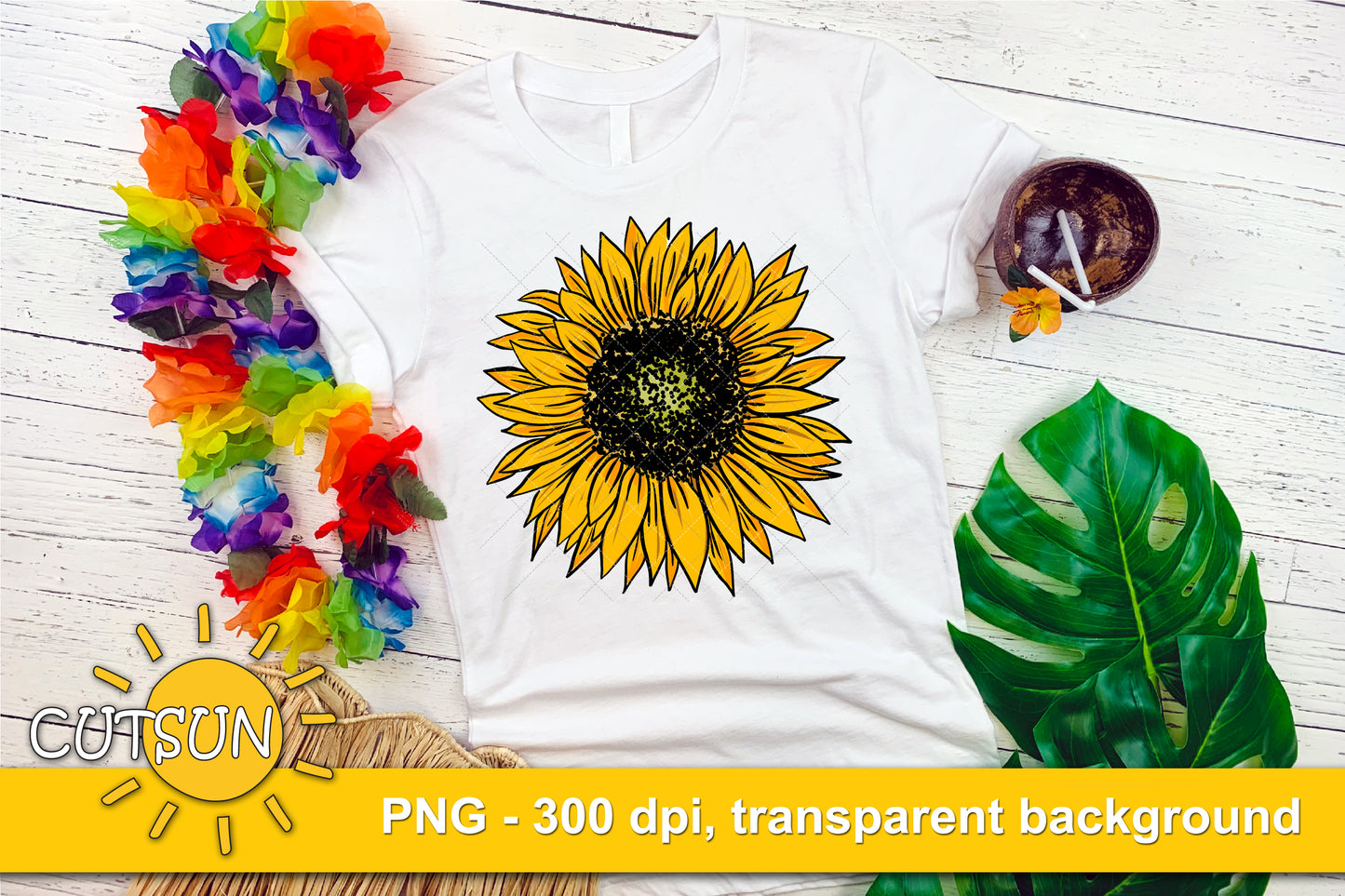 Sunflower Sublimation design bundle of 12