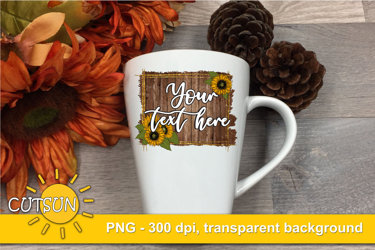 Sunflowers Background sublimation bundle