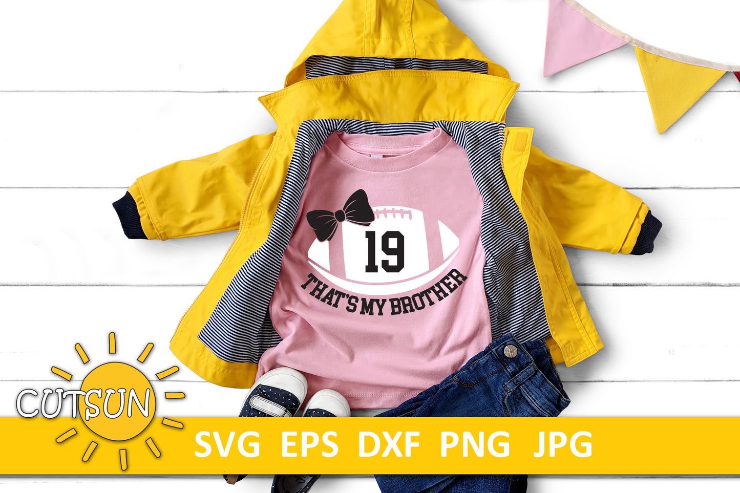 Football sister SVG | Football SVG