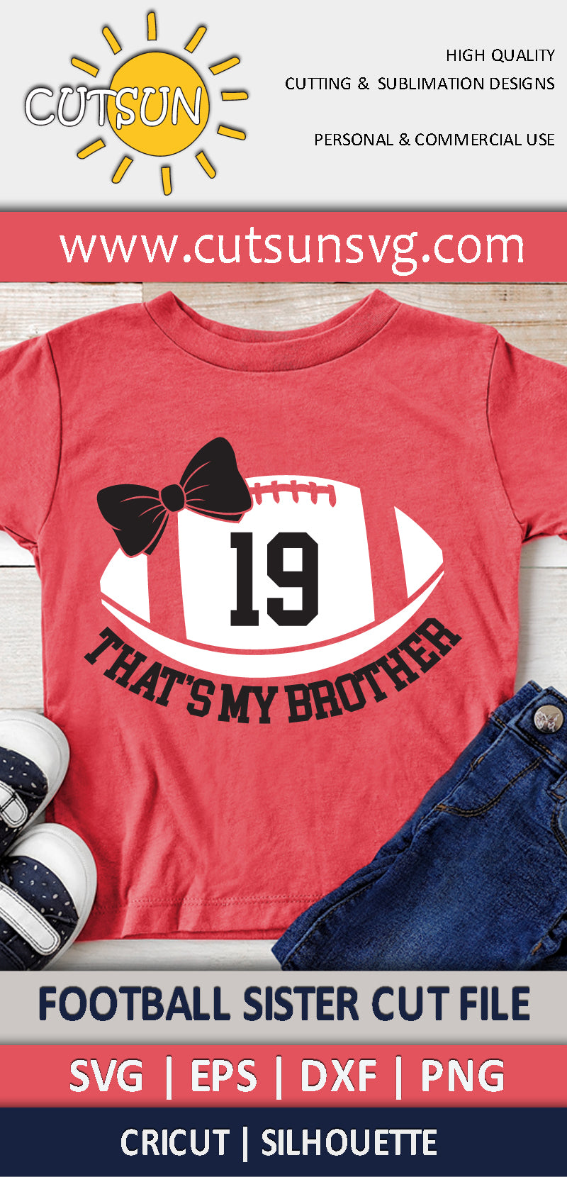 Football sister SVG | Football SVG