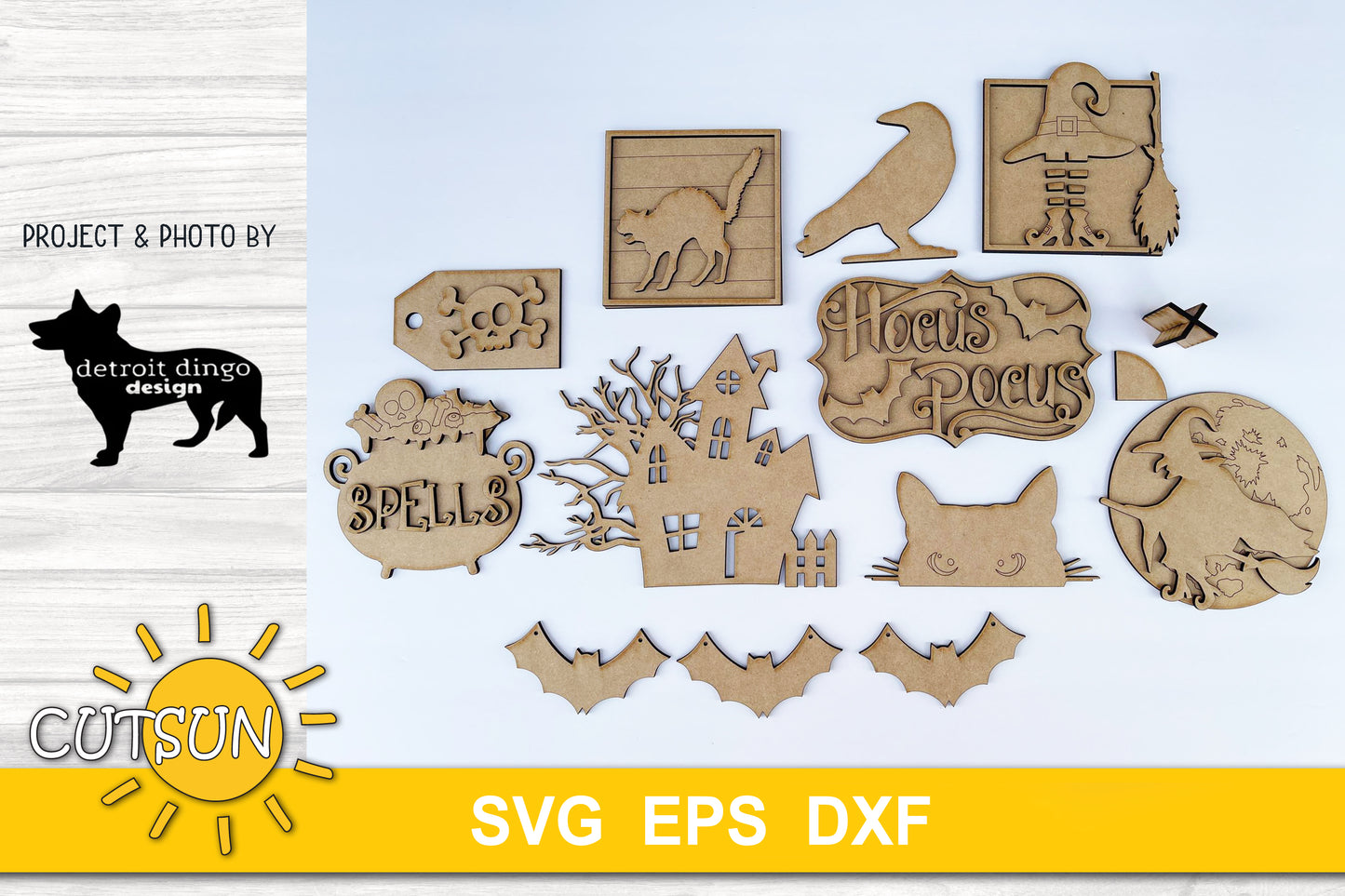 Halloween Tiered Tray SVG