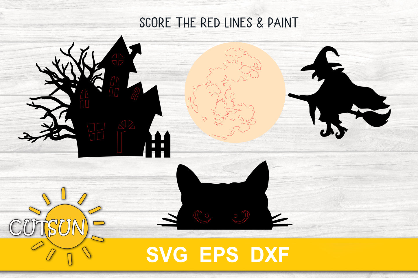 Halloween Tiered Tray SVG