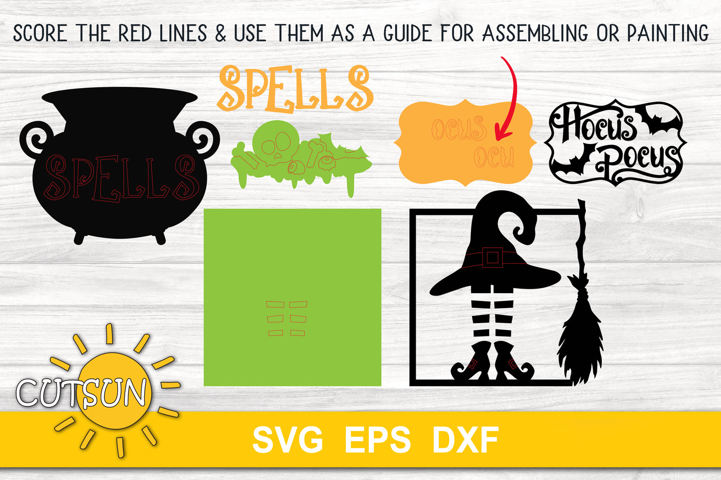 Halloween Tiered Tray SVG