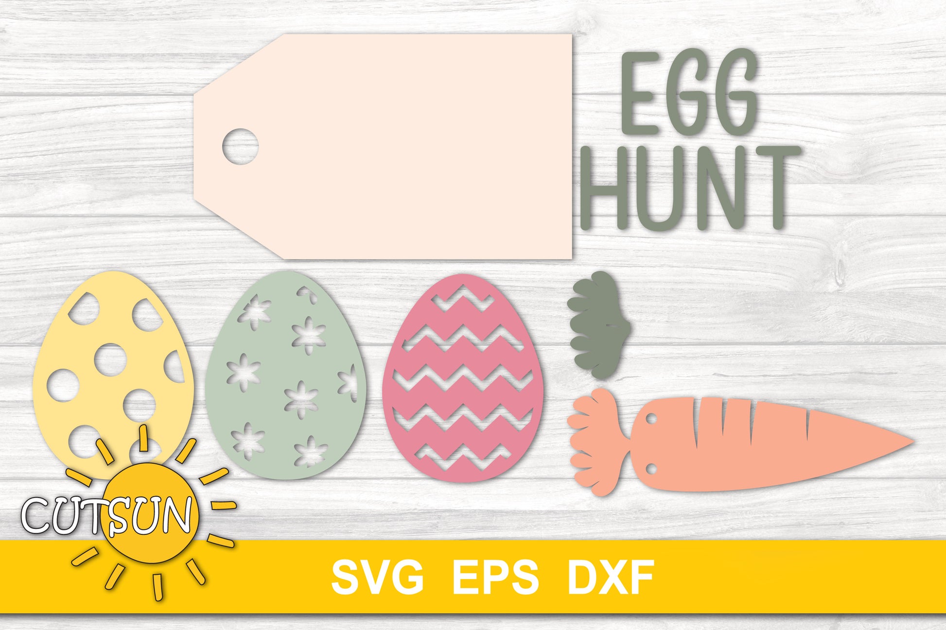 Easter Tiered Tray SVG | Easter Bunny Tier tray SVG