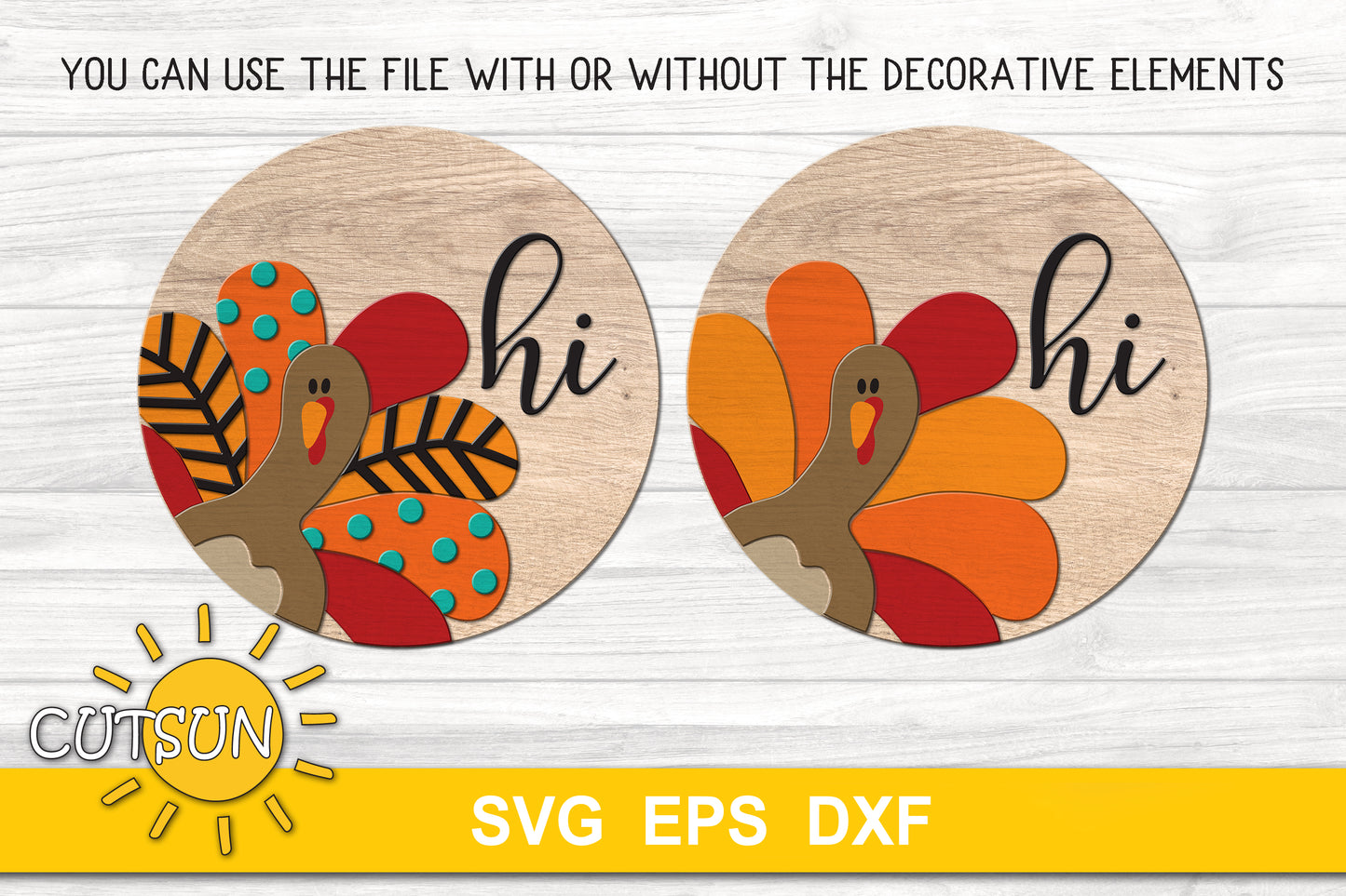 Thanksgiving door hanger SVG | Thanksgiving Welcome sign SVG