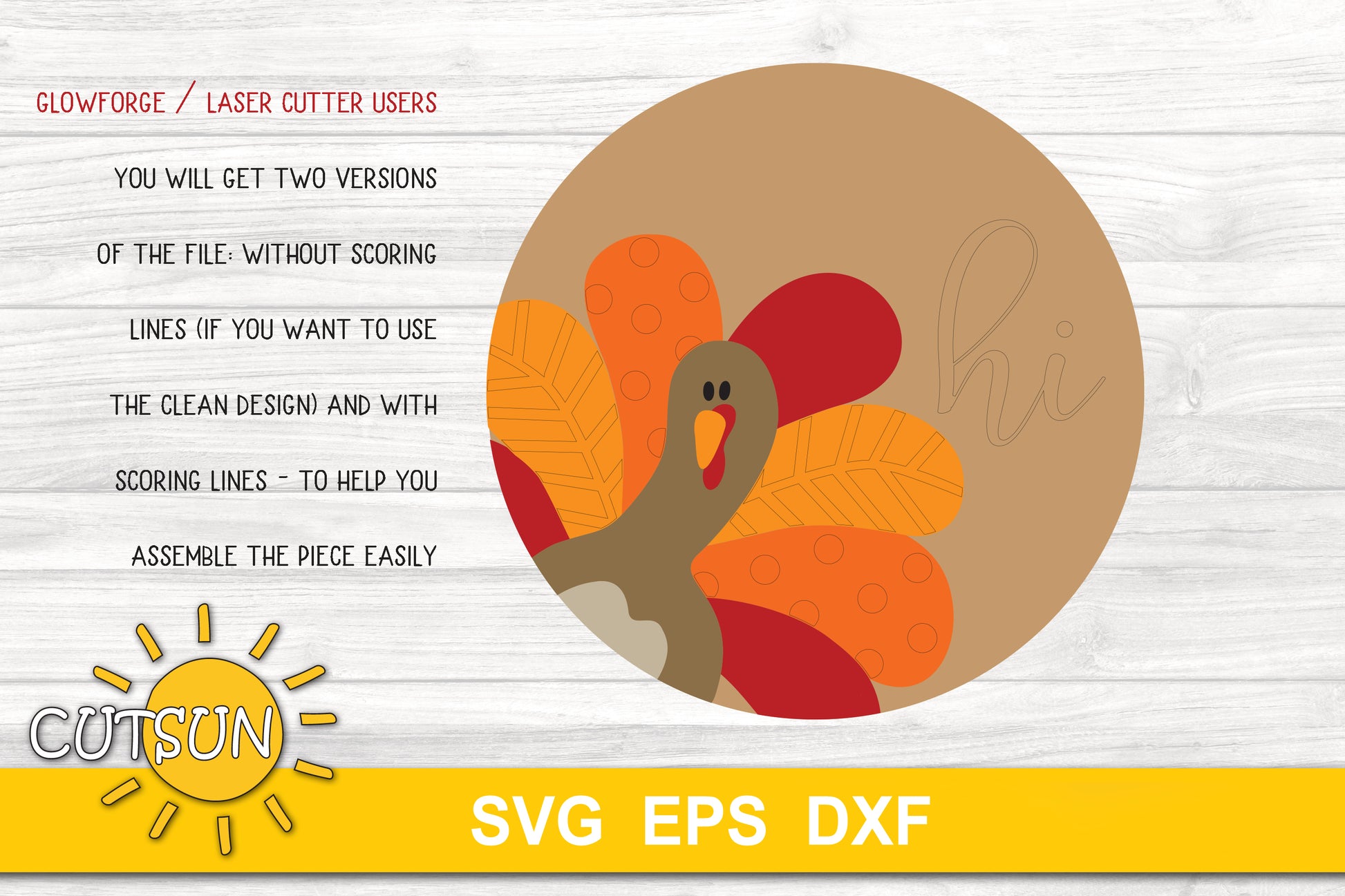 Thanksgiving door hanger SVG | Thanksgiving Welcome sign SVG
