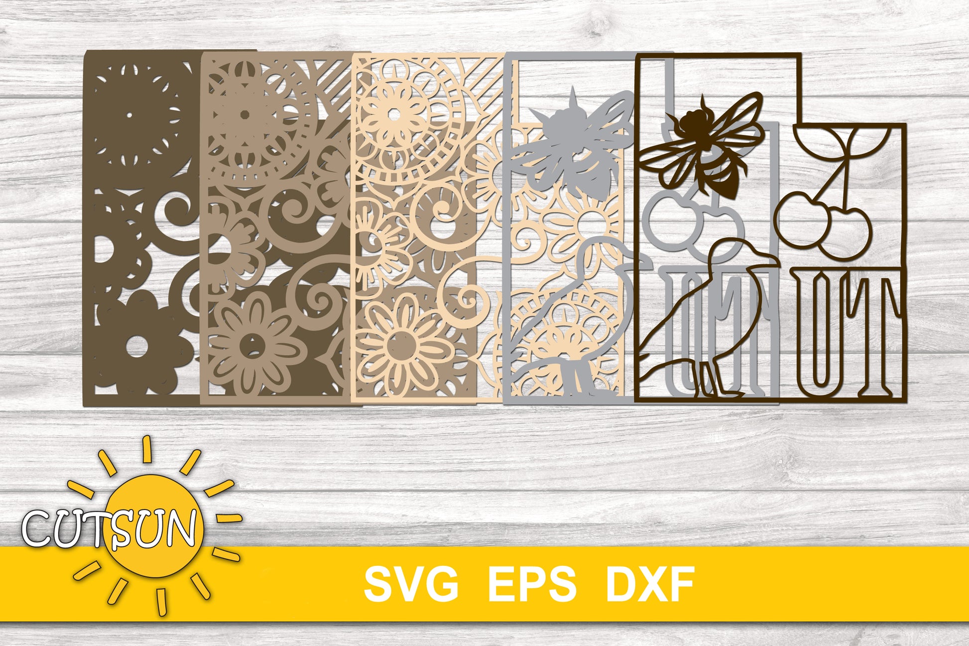 3D Layered Utah Mandala SVG