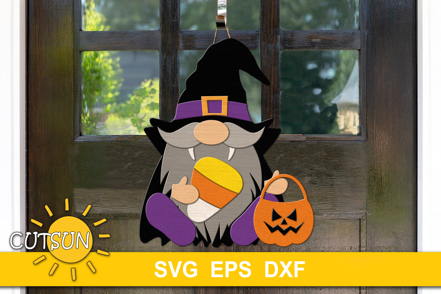 Vampire Gnome door hanger SVG