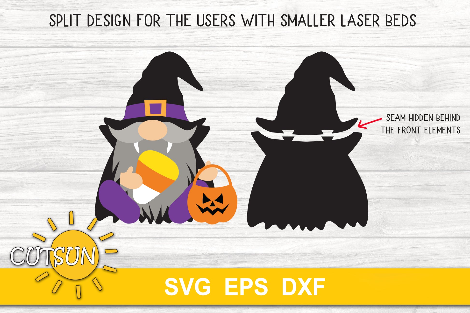 Vampire Gnome door hanger SVG