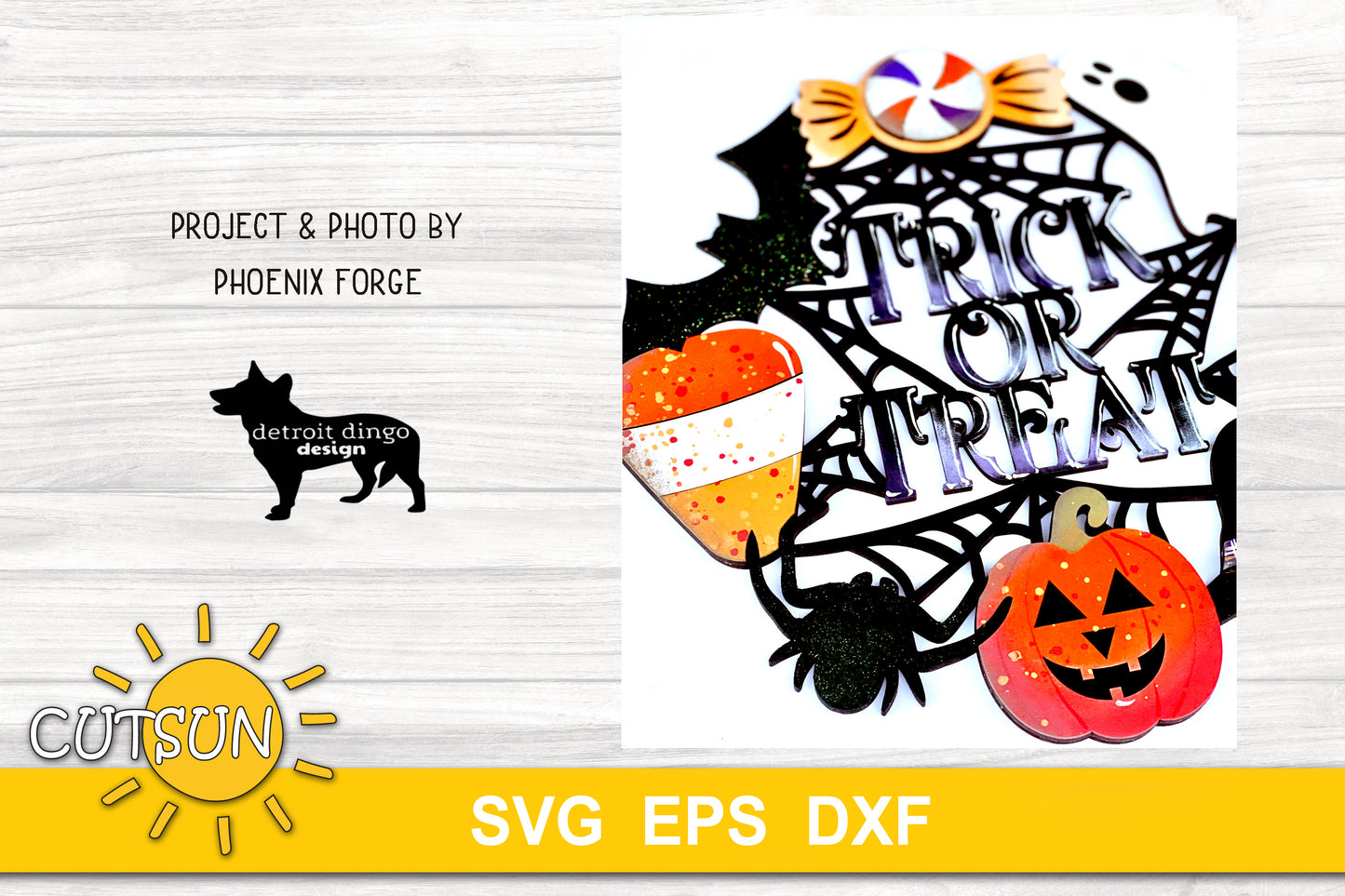 Halloween Wreath Door hanger SVG