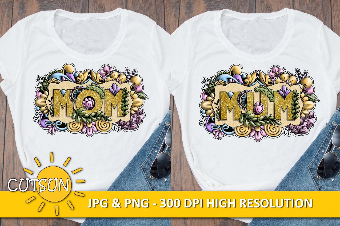 Mother's day sublimation design download | Zentangle Mom PNG | Zentangle Mum PNG