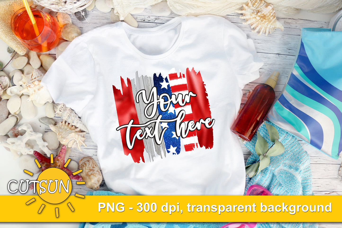 Patriotic sublimation design bundle | 4th of July sublimation design bundle
