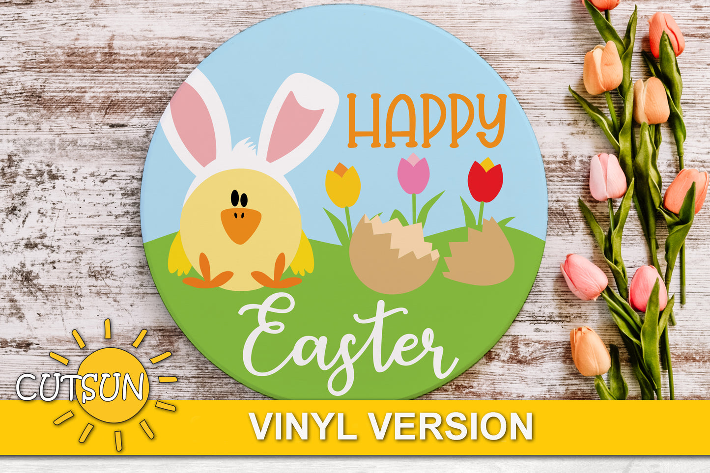 Easter door hanger