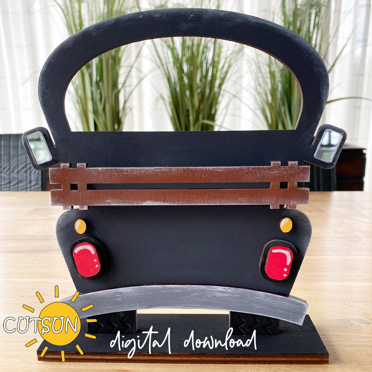 Interchangeable Farmhouse Truck SVG Bundle | Base File + 25 Add-Ons | Laser Cut Shelf Sitter & Door sign Set | Digital Download