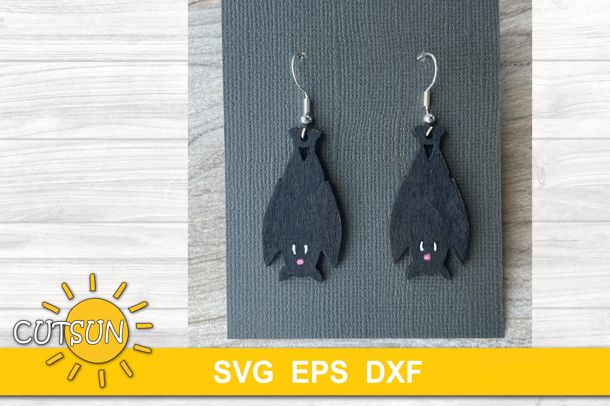 Halloween earrings SVG bundle
