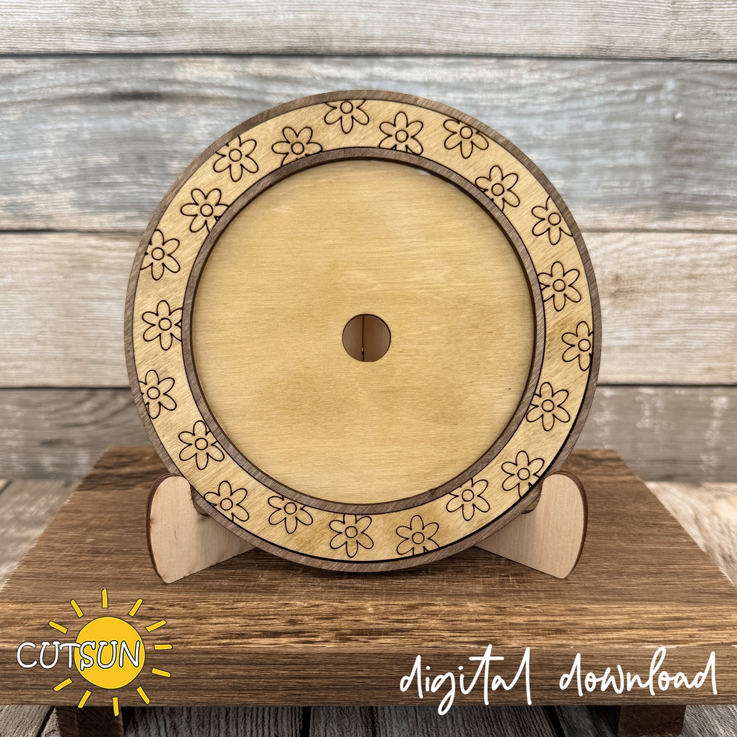 Bee Round Sign SVG Bundle with Interchangeable Frame – 6 Honey Bee Rounds