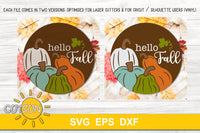 Fall door hangers SVG bundle