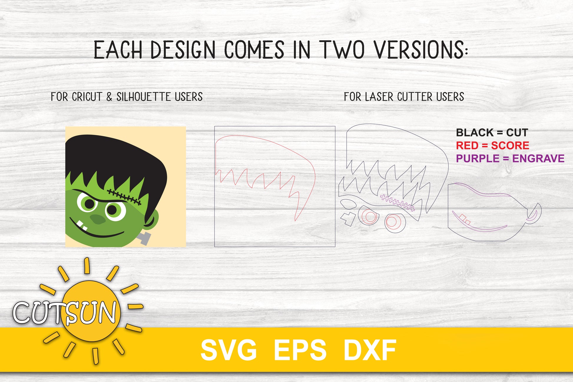 Halloween Square leaning signs SVG bundle