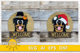 Rottweiler Interchangeable door hanger SVG BASE FILE