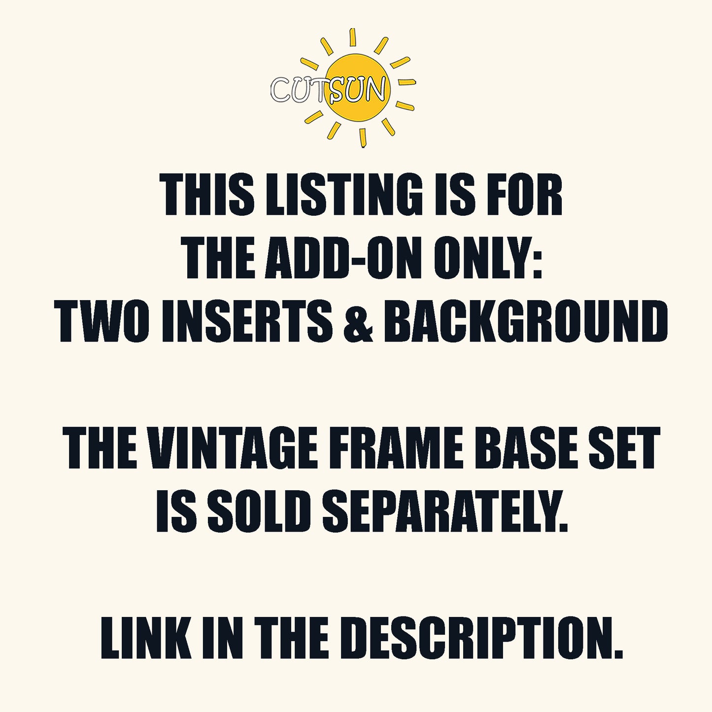 Bee Add-On SVG for Interchangeable Vintage Oval Frame, Layered Bumblebee Insert Laser Cut File (Digital Download)