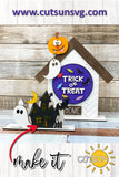 Halloween Add-on for the Interchangeable House and Fence Shelf decor SVG FILE