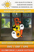 Boo door sigh Halloween decor SVG
