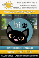 Grumpy Cat hi door hanger SVG