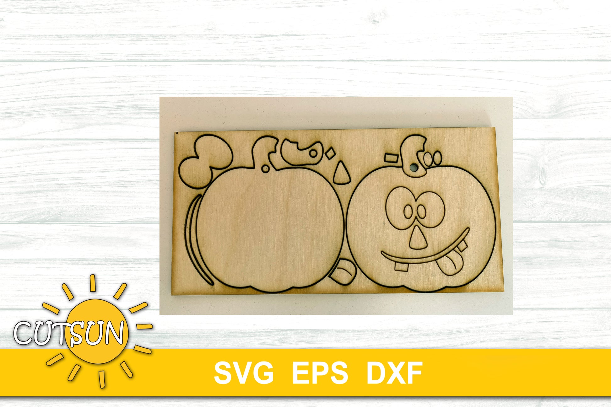 Funny pumpkins ornaments SVG bundle