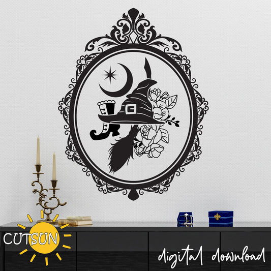 Halloween SVG | Halloween Witch SVG | Witch Hat SVG