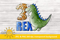 3 rex sublimation design