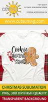 Christmas sublimation design Cookie Baking Squad