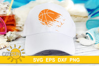 Basketball Distressed SVG