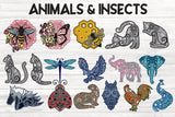 Animals and Insects 3d SVG