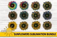 Sunflower Sublimation design bundle of 12