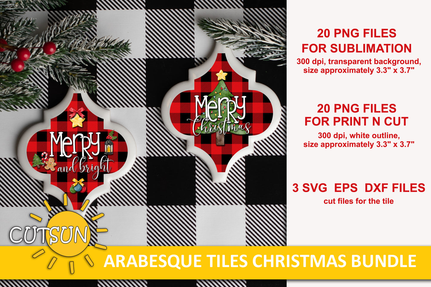 Arabesque tile bundle