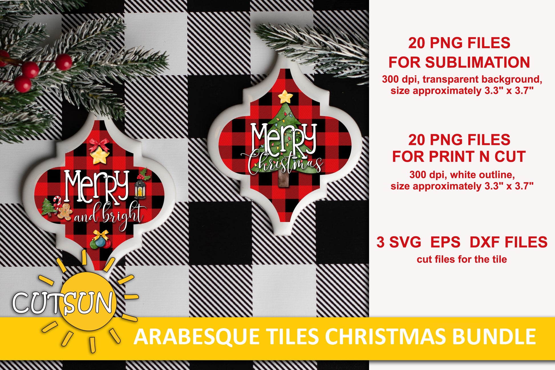 Arabesque tile bundle