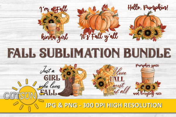 SUBLIMATION, Ready to Press Fall Bundle Sublimation Prints Fall Sublimation  Bundle Sublimationsublimation Designs 