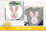 Easter Bunny SVG bundle | Bunny Face SVG bundle