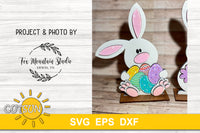 Easter bunnies shelf sitters SVG bundle