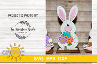 Easter bunnies shelf sitters SVG bundle