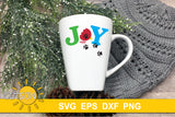 Joy Christmas SVG design for Cat owner