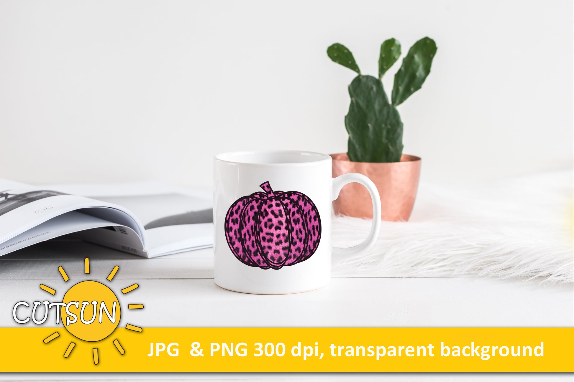 Pink Leopard Sublimation design