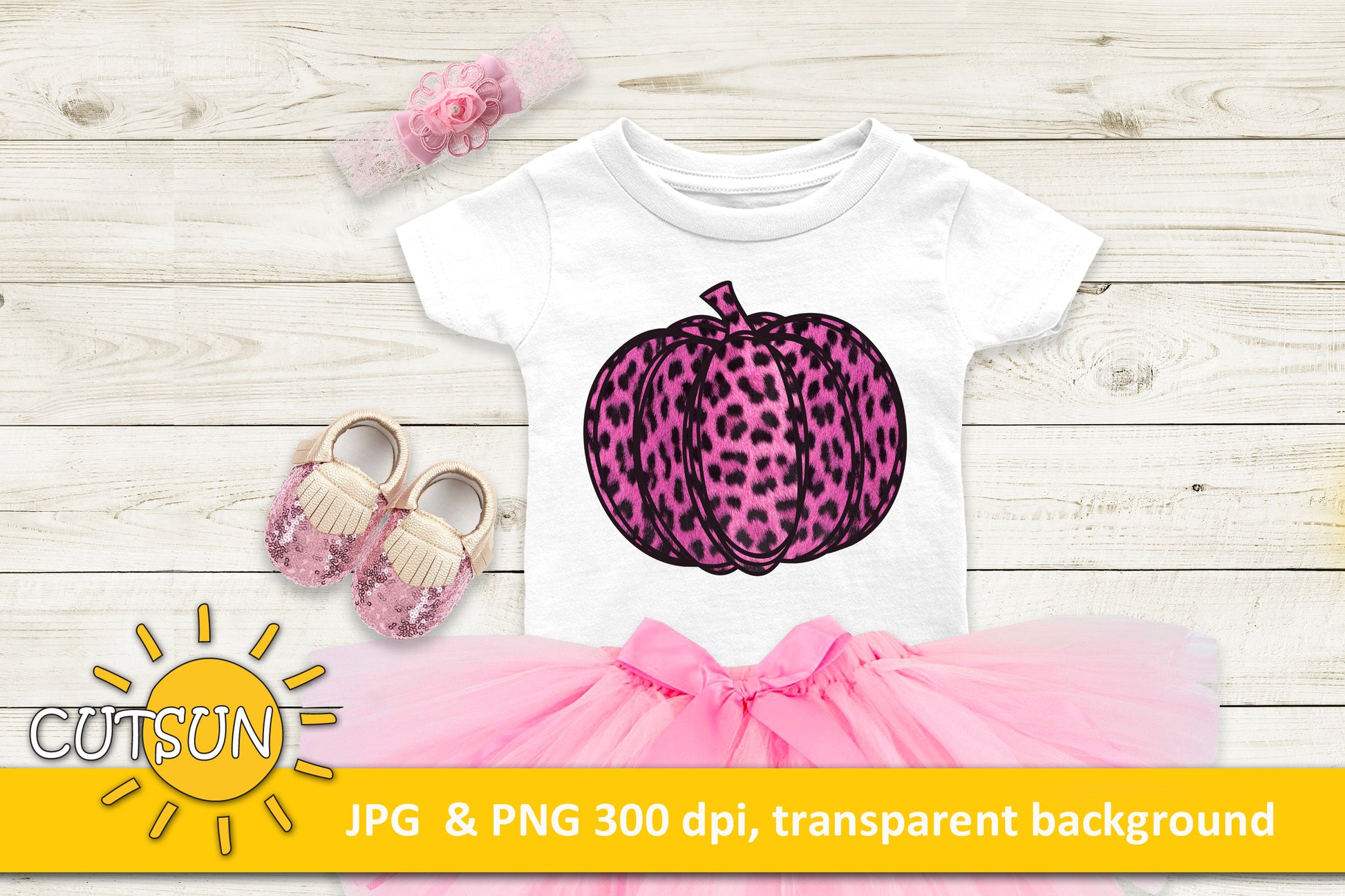 Pink Leopard Sublimation design