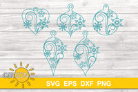 Christmas Ornaments SVG bundle | Christmas bundle SVG