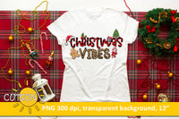Christmas Vibes Sublimation Design Download
