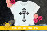 Ornate Cross SVG | Christian SVG
