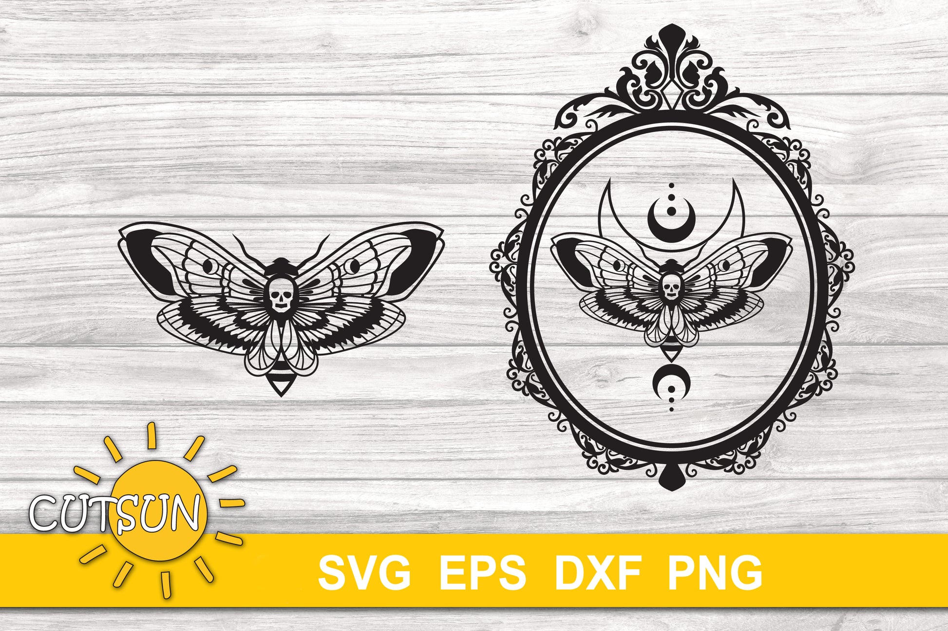 Death moth SVG
